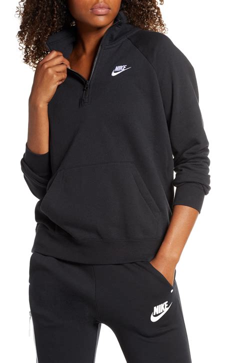 nike sweater nordstrom|nike neck quarter hoodie.